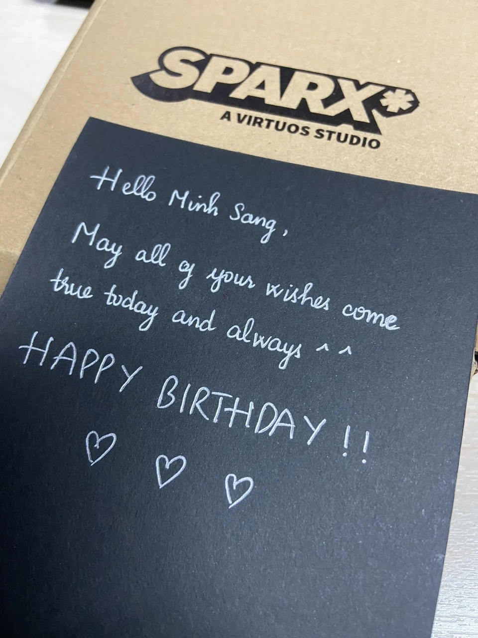 Sparx* Birthday Card